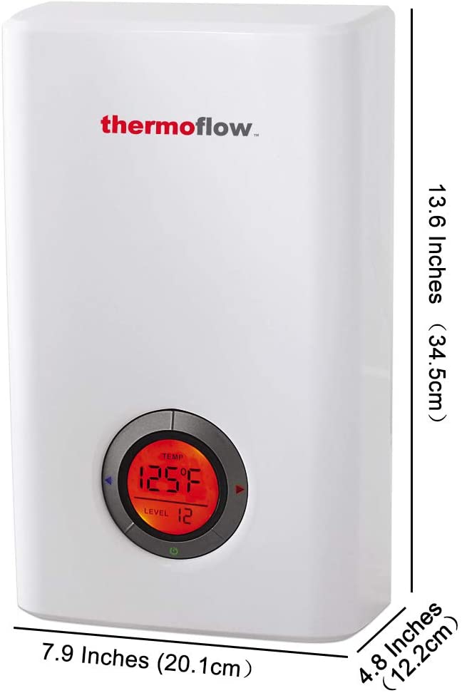 Thermoflow Tankless Instant Water Heater 12KW at 240V