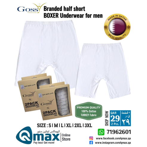 GOSSY Branded BOXER Underwear for men