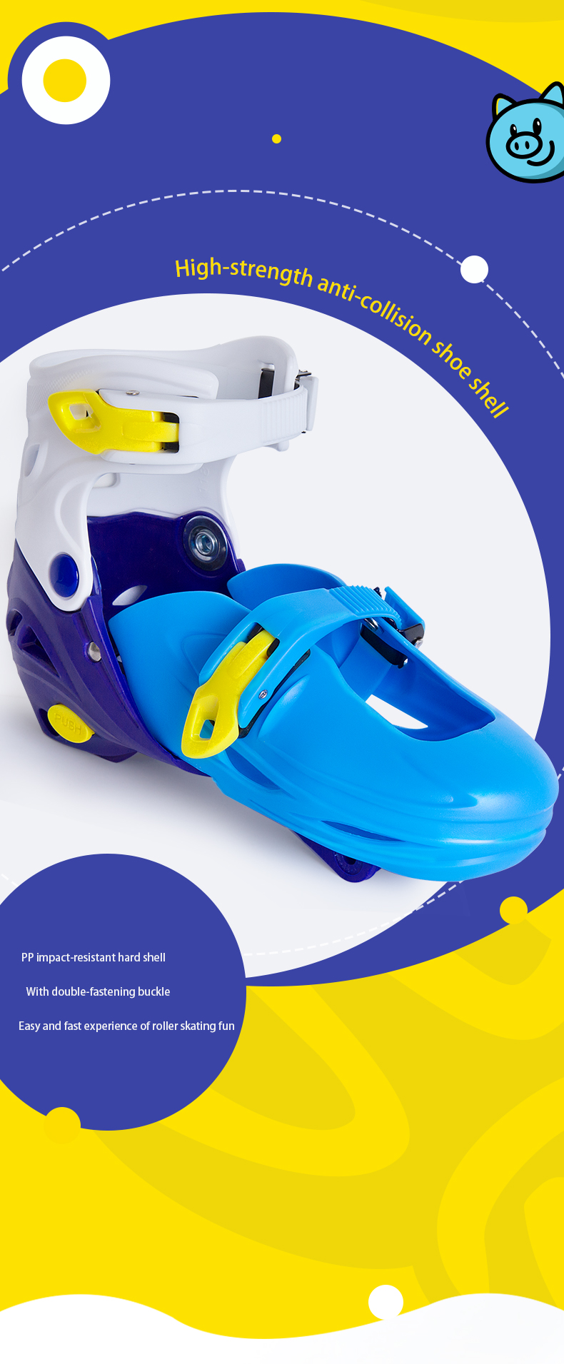 MZS805-QS Adjustable Skate shoe