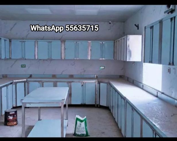 Stainless Steel Villa kitchen Cabinet Full project