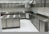 Stainless Steel Villa kitchen Cabinet Full project