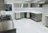 Stainless Steel Kitchen Cabinet Full project Restaurant Hotel,Villa Kitchen Sweets shop