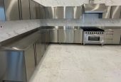 Stainless Steel Kitchen Cabinet Full project Restaurant Hotel,Villa Kitchen Sweets shop