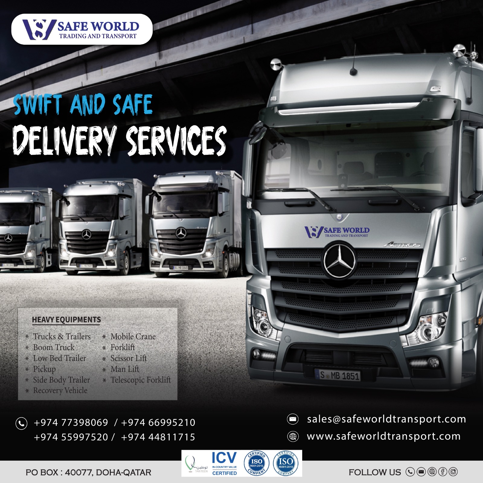 TRANSPORTATION AND HEAVY EQUIPMENT RENTAL