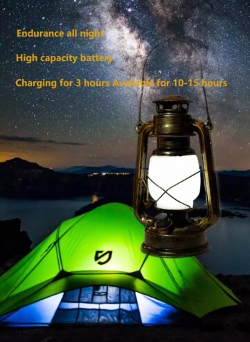 Outdoor Creative Flickering Flame Portable Rechargeable Speaker Lamp