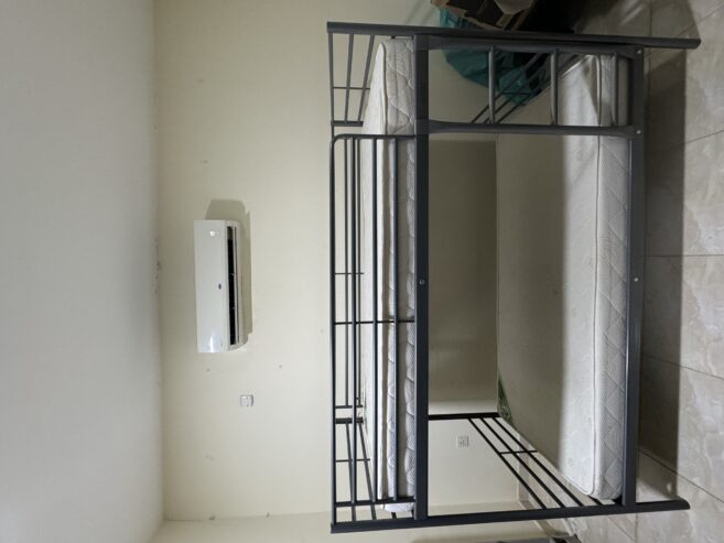 IKEA double-decker bed frame with 2 mattress