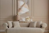 Donel Fabric Arm chair, 2 seater and a 3 seater