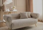 Donel Fabric Arm chair, 2 seater and a 3 seater