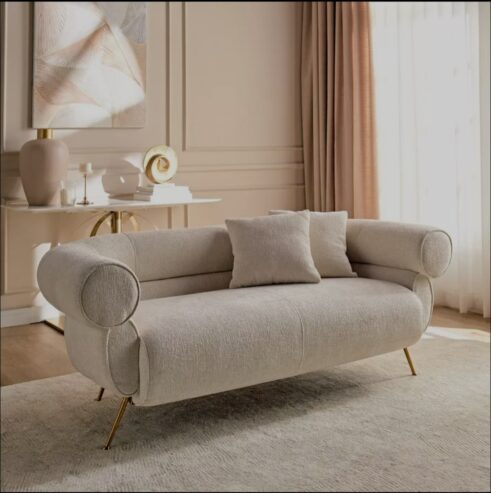 Donel Fabric Arm chair, 2 seater and a 3 seater
