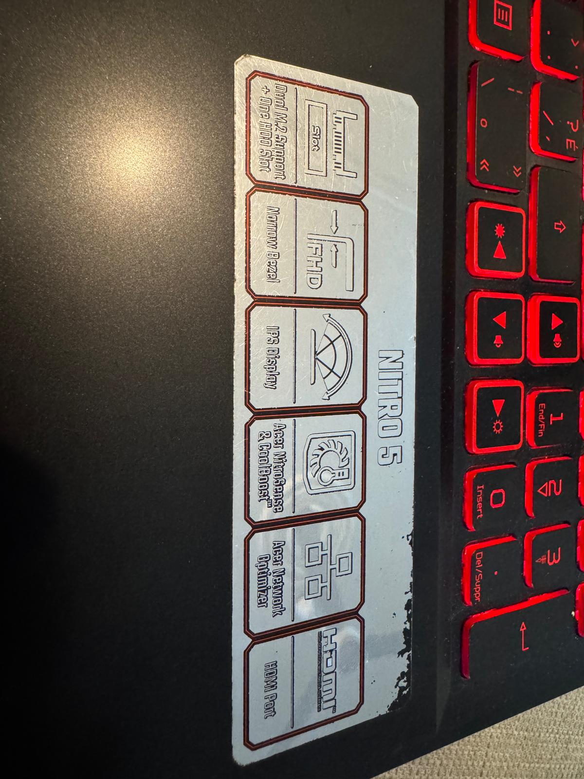 Acer Nitro 5 Gaming Laptop + Free Wireless Keyboard & Mouse