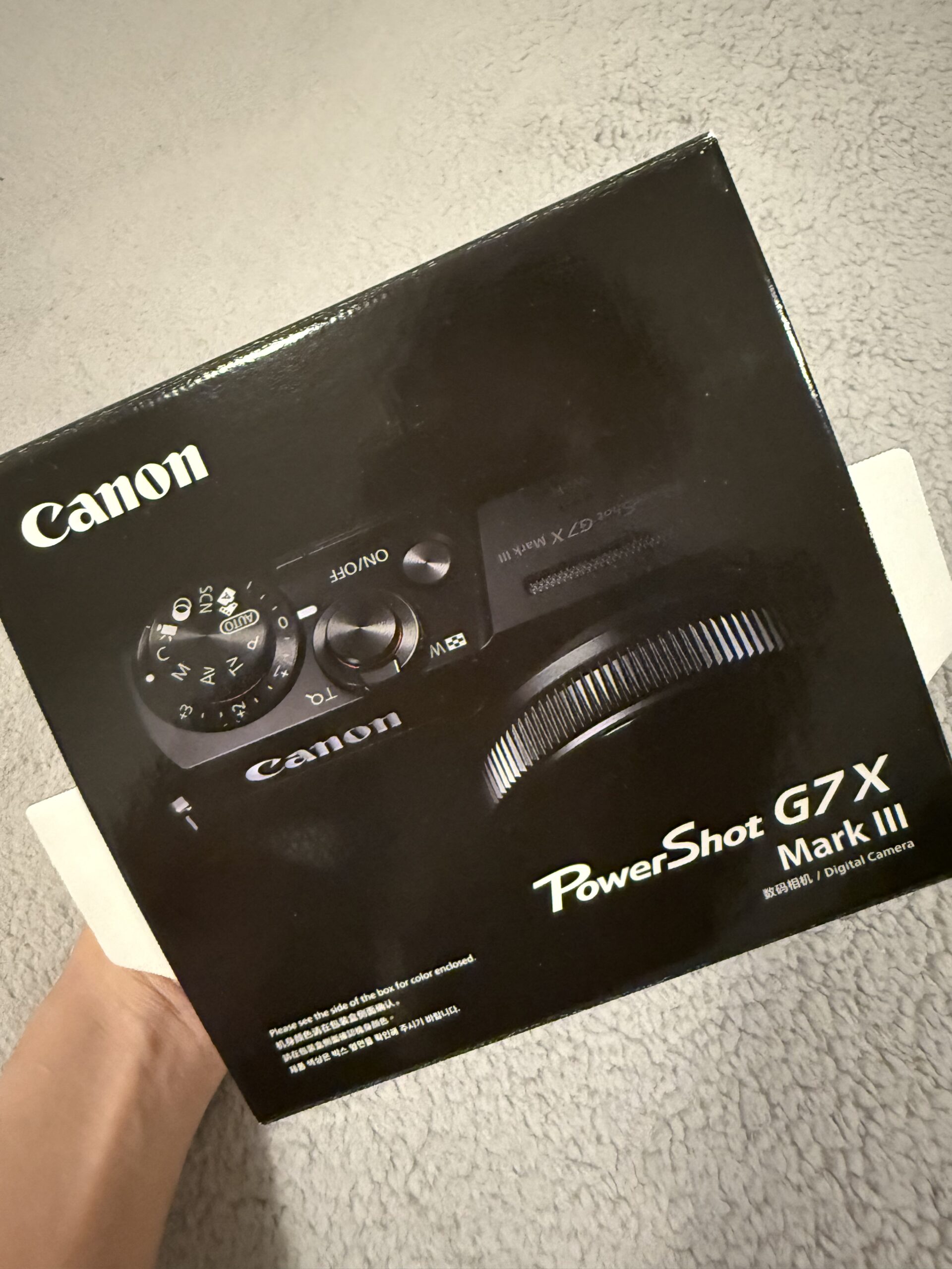 Canon G7x Mark iii
