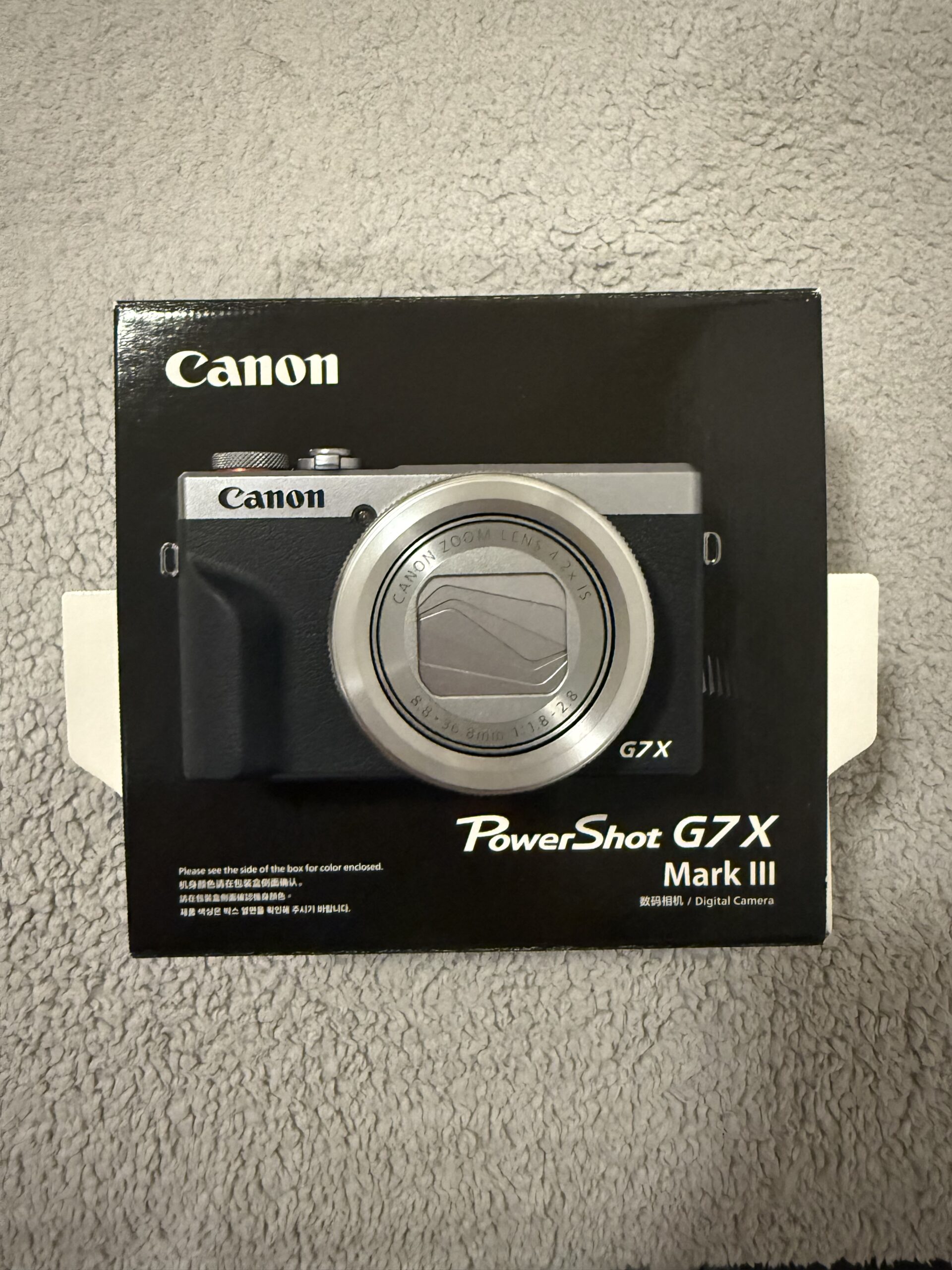Canon G7x Mark iii