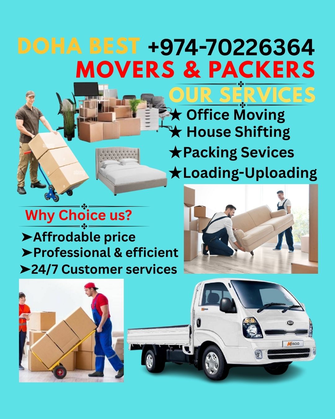 Moving and Shifting services in doha