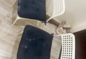 IKEA DINNING TABLE WITH 4 CHAIRS