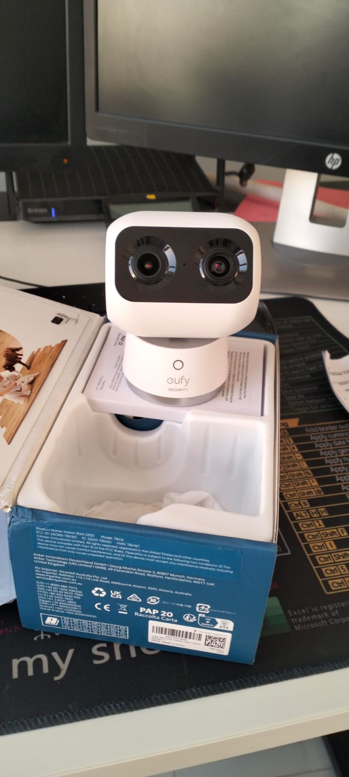 Indoor Cam S350 4K indoor security camera without a subscription