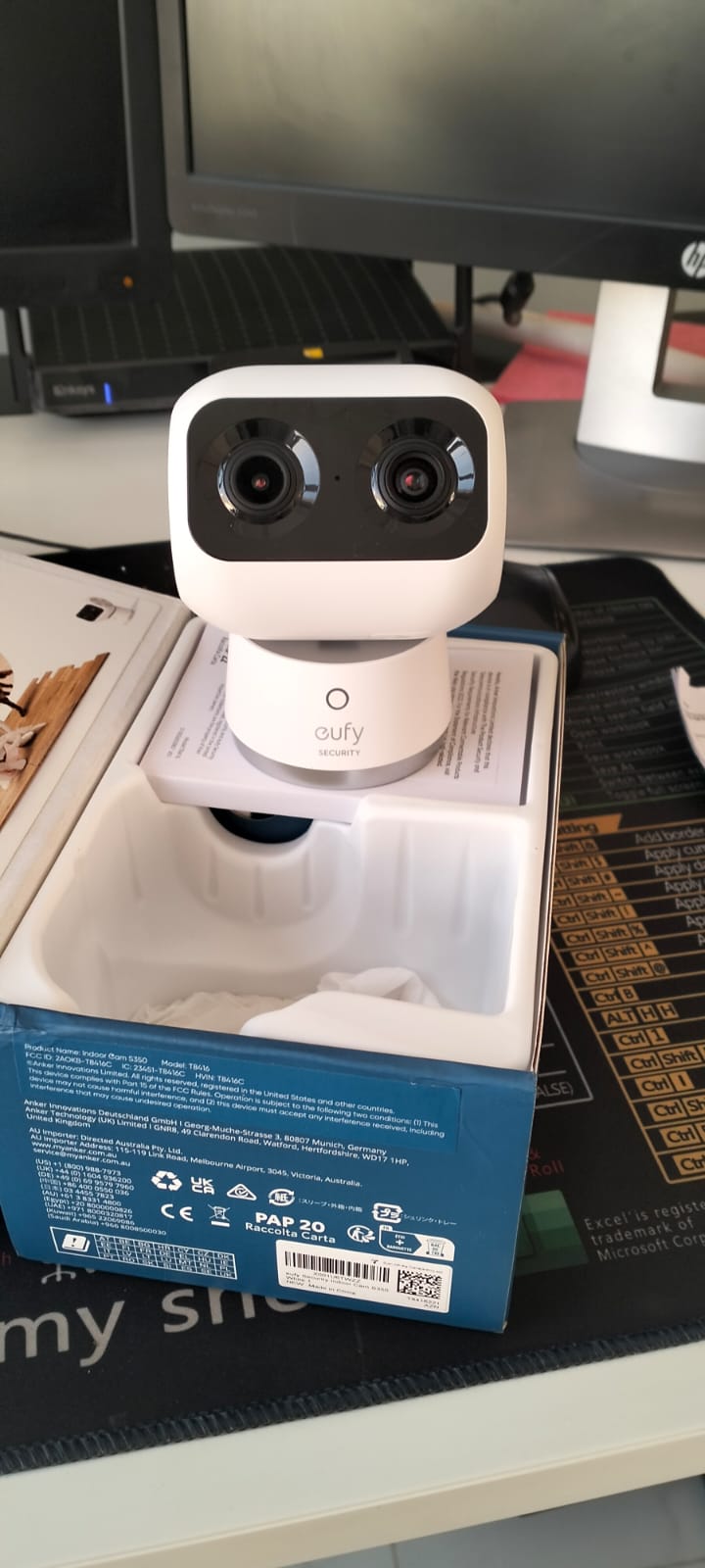 Indoor Cam S350 4K indoor security camera without a subscription