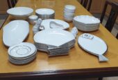 Fine porcelaine dinner set and cookware