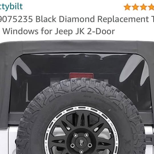 Soft Top for Jeep Wrangler JK 2Door