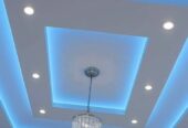 Gypsum Board Decor on Ceiling,Partition & Wall Moulding Work etc.+974-70245680