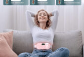 Smart Cordless Heating Massager for Period Cramps – Fast Relief, Warm Comfort Anywhere