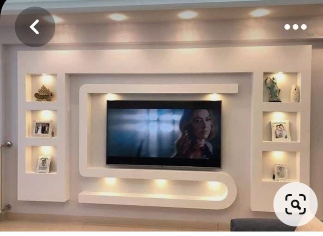 Gypsum Board Decor on Ceiling,Partition & Wall Moulding Work