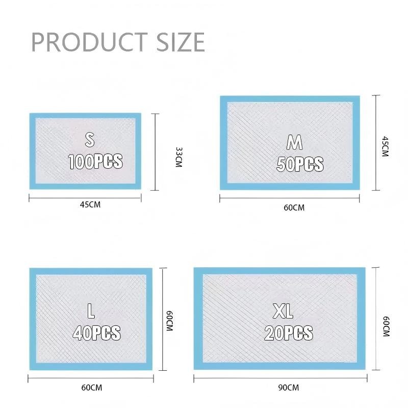 Lechen Sanitary Pet Dog Pad Dog Mat Pet for Toilet Training & Cleaning Supplies