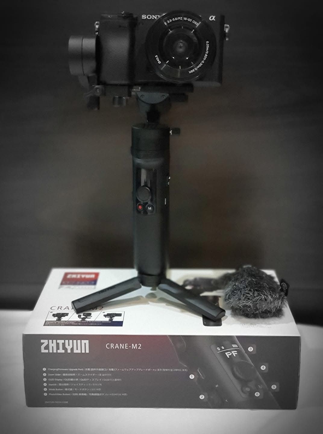 Sony A6400 Body Sony 1650mm Kit Lens SIGMA 16mm f/1.4 Zhiyun Crane Gimbal