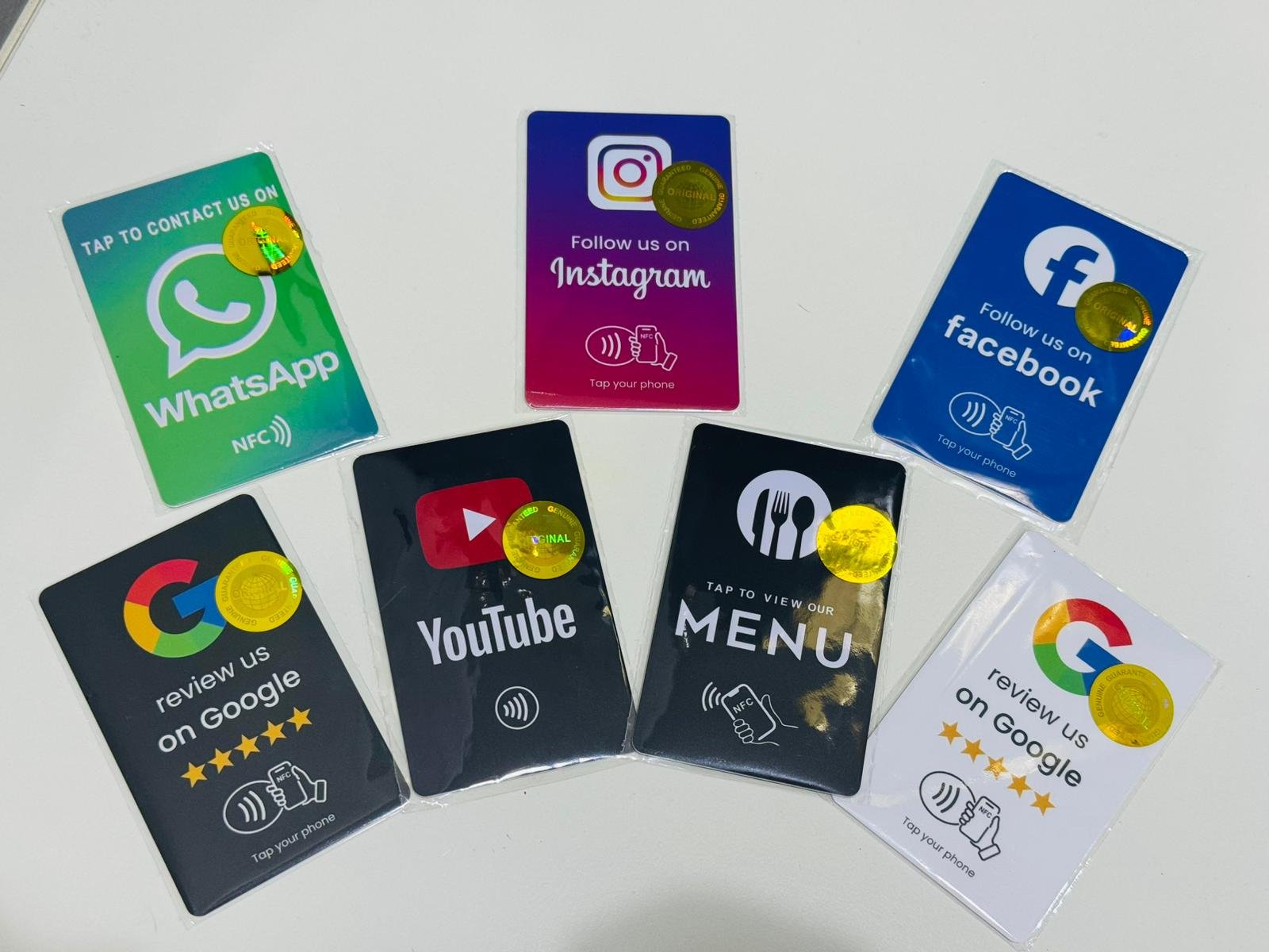 بطاقات NFC الذكية للأعمال والتواصل الذاتي | Smart NFC Cards for Networking