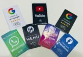 بطاقات NFC الذكية للأعمال والتواصل الذاتي | Smart NFC Cards for Networking