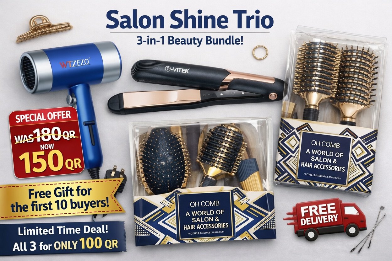 Salon Shine Trio